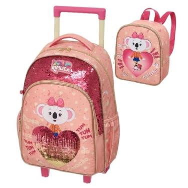 Imagem de Kit Mochila De Rodinha Lilica Ripilica Lovely +Lancheira