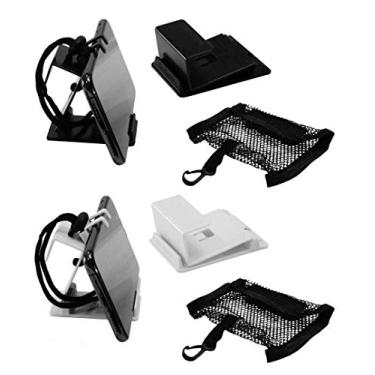 Imagem de The SkyClip + Suporte de telefone e tablet para viagens aéreas, uso doméstico e escritório - Suporte e suporte para celular a bordo compatível com iPhone, Android, Kindle e tablets - Acessório de