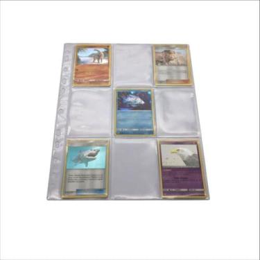 Imagem de Envelope Plastico Cards Refil Pvc 9 Bolsos - ROMITEC