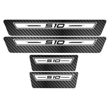 Imagem de Soleira Porta Premium Branco Carbono S10 21 22 23 2024 2025 - Jhow Ade