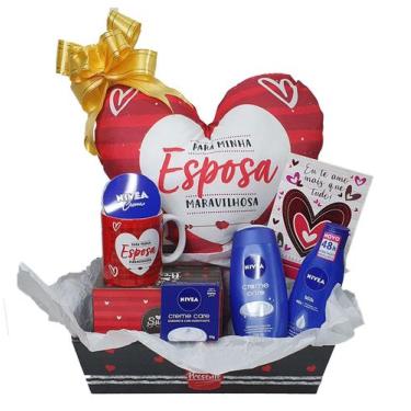 Imagem de Kit De Presentes De Amor- Presente Para Namorada + Kit Nivea - Sude, K