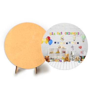 Imagem de Painel 50cm C/Elastico Dia das Crianças + Suporte MDF (CRI0012)