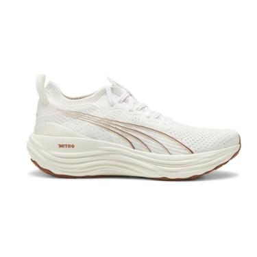 Imagem de PUMA Tênis de corrida masculino Foreverrun Nitro Knit - Branco, Branco, 41