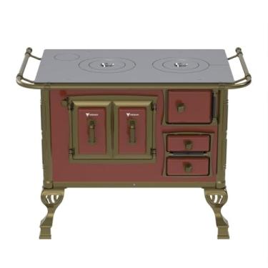 Imagem de Fogão a Lenha N 1 Colonial Tabaco Sem Tampa Saida Esquerda