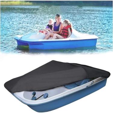 Imagem de Capa Para Pedalinho, Protetor De Barco A Remo Impermeável Para Exterior Resistente A 3 Ou 5 Pessoas, Resistente à Poeira E Ao Rasgo, Tecido Oxford Revestido De Prata, B, 420D286*200CM