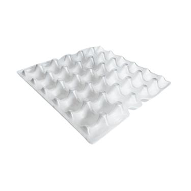 Imagem de Bandeja para 30 ovos de isopor pacote com 20 unidades 