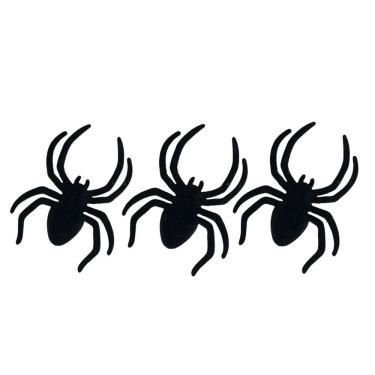 Imagem de Aranha Hallowen Festa Enfeite kIT 3 Uni Decoraçao Horripilante Dia Das Bruxas Susto Peg...
