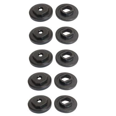 Imagem de Kit 5 Flanges Interna Externa Arruela P Serra Mármore Makita