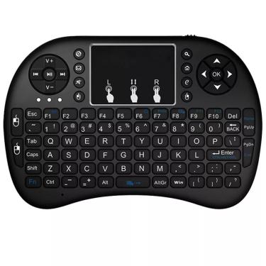 Imagem de Mini Teclado Sem Fio Touchpad Sem Fio Usb Smart Tv Ps3 Xbox ols