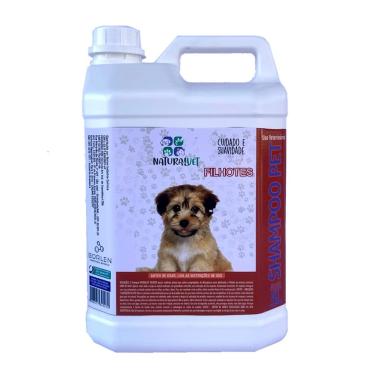 Imagem de Shampoo Para Pet Naturalvet Filhotes Cuidado e Suavidade 5L