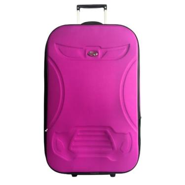 Imagem de Mala de Viagem Grande 28Kg para Despacho Forrada e Resistente (Pink)