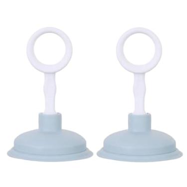 Imagem de 1 peça de êmbolo de pia azul, desentupidor de ralo pequeno de banheiro portátil pia de cozinha dreno ventosa líquido encanador removedor de entupimento fácil de desentupir, equipamento de limpeza de