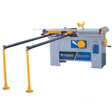 Imagem de Esquadrejadeira Vênus 2000mm com Eixo Inclinável 2,24Kw 3CV Monofásico