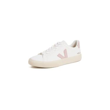 Imagem de Veja Tênis feminino de couro sem cromo Campo, Babe extra branco, 34