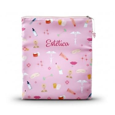 Imagem de Matellassê - Porta Jaleco Enfermagem Medicina Porta Estetoscópio Organizador de bolsa Necessaire Personalizado Biomedicina Fisioterapia Veterinária Odontologia Nutrição (ESTETICA)