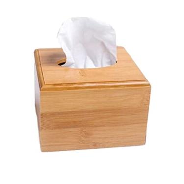 Imagem de Caixa de suporte de lenços caixa de lenços para mesa de escritório doméstico caixa de toalha de papel de madeira para guardanapo de hotel suporte de madeira guardanapos de mesa caixa de papel de seda