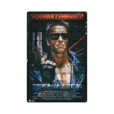 Imagem de Placa De Metal Vintage Clássica De Filmes Americanos, Decoração Retro 
