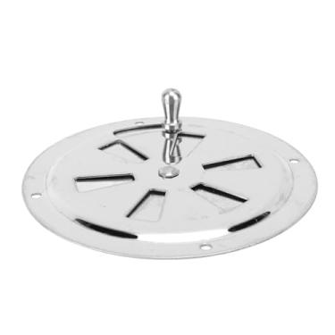 Imagem de KUIDAMOS Tampa de Ventilação Com Veneziana de Barco de Aço Inoxidável de 4 Polegadas Grade Redonda Ajustável para Casa de Iate Marinho