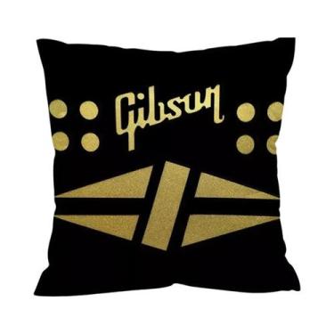 Imagem de Capa De Almofada Gibson Impressa Em Ambos Os Lados 40x40 45x45 50x50 P