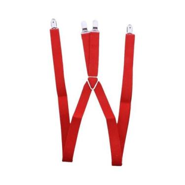 Imagem de Suspensórios Elásticos Ajustáveis Para Homens E Mulheres, Modelo X, La