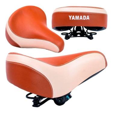 Imagem de Selim Banco Bicicleta 2 Molas Poti,barra Forte Confortavel  - Elleven\