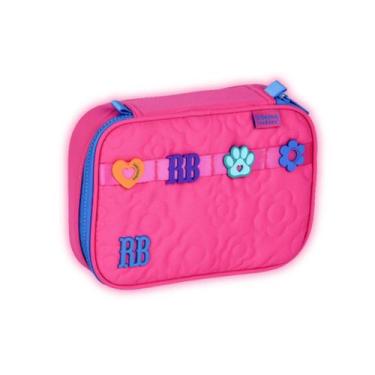 Imagem de Estojo Box Rebecca Bonbon Necessaire Escolar Meninas Teens, Rosa
