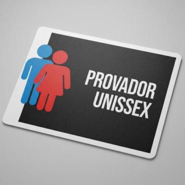 Imagem de Placa Acm Provador Unissex 18X23 - Sinalizo