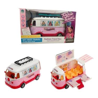 Imagem de Ônibus Fashion Travel Para Meninas Com Bonecas E Miniaturas - 99 Toys