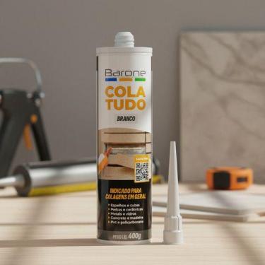 Imagem de Adesivo Selante Elástico Pu40 Cola Tudo Barone 400g