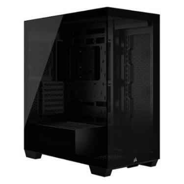 Imagem de Gabinete Gamer Corsair 3500X Tempered Glass Mid-Tower, Sem FANs, Preto - CC-9011276-WW-Unissex