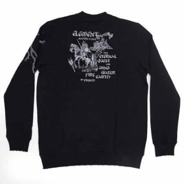 Imagem de Moletom Element Careca Eternal Guest Special - Preto-Masculino