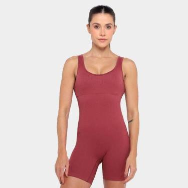 Imagem de Macacão Hering Feminino, Bordô, P