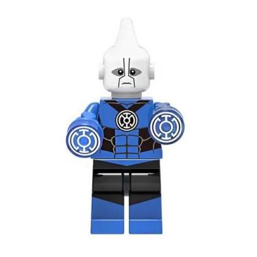 Imagem de Boneco super herois vilões quadrinhos hq bloco de montar, LANTERNA AZU