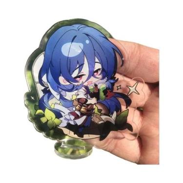 Imagem de Placa De Suporte Para Crachá De Cosplay Do Jogo Anime Honkai Star Rail