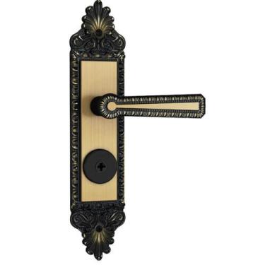 Imagem de Fechadura 1803/03 Tetra Externa com Acabamento Colonial - 48824 - STAM