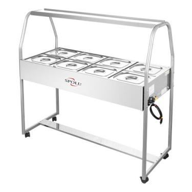 Imagem de Buffet Térmico com 8 Cubas Spolu 127V SPL-509