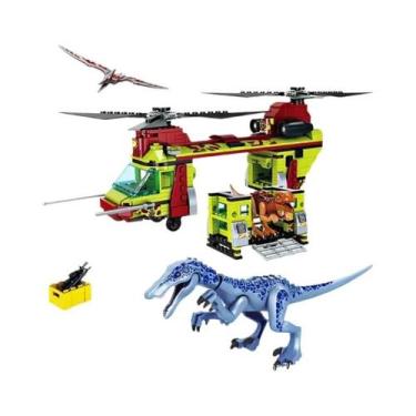 Imagem de Conjunto De Blocos De Montar De Dinossauros Jurássicos, Brinquedo Educ