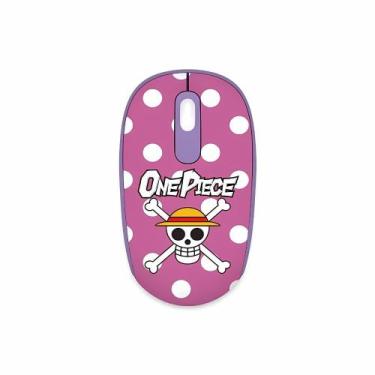 Imagem de Mouse Gamer Wireless Akko One Piece Smart Roxo, 1200Dpi