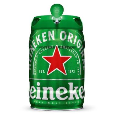 Imagem de Cerveja Heineken não Retornável Pilsen Barril 5L
