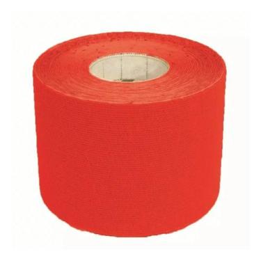 Imagem de Fita Kinésio Multilaser Muscle Fix 5x500cm Rolo Vermelho - HC043