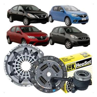 Imagem de Kit Embreagem Renault Logan Sandero 1.0 12V / Nissan Versa 1.0 - LUK