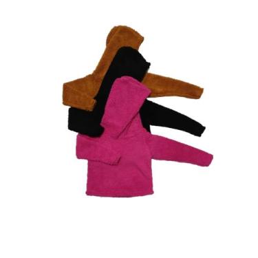 Imagem de Blusa Casaco Ted Infantil Carneirinho Inverno Menina - belos e belas, 
