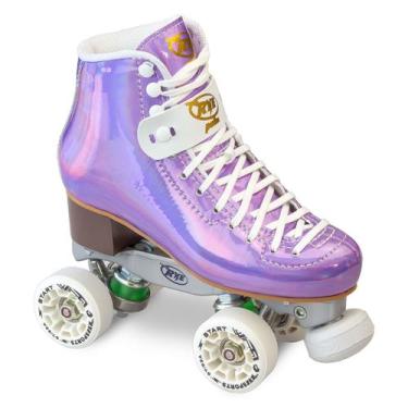 Imagem de Patins Rye Adventure Ametista (rodas brancas), 40br