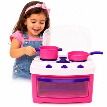 Imagem de Cozinha Infantil Eu Brinco De Casinha Fogão - Chef Panelinha - Nig Bri