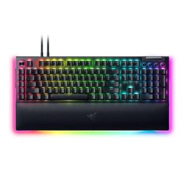 Imagem de Teclado Gamer Razer Blackwidow V4 PRO, com Fio, Chroma RGB, Switch Gre