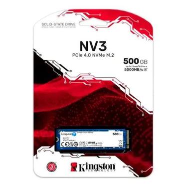 Imagem de SSD Kingston NV3, 500 GB, M.2 2280, PCIe 4.0 x4, NVMe