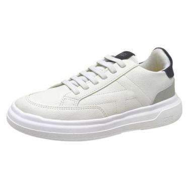 Imagem de Sapatenis Infantil Menino Clássico Moderno Estilo Klin Capri, Branco, 