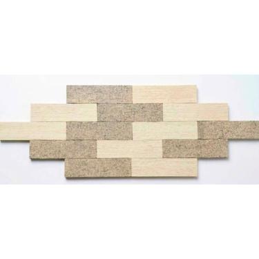 Imagem de Kit 290 Tijolinhos Autocolante 3D Estilo Pedra Lavável Fácil Instalaçã