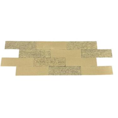 Imagem de Kit 290 Tijolinhos Autocolante 3D Estilo Pedra Lavável Fácil Instalaçã