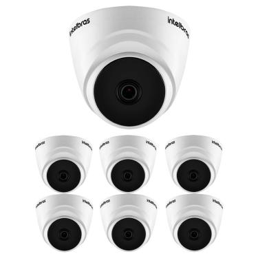 Imagem de Kit 7 Câmeras HDCVI 5 Megapixels 2.8mm 20m VHD 1520 D Intelbras